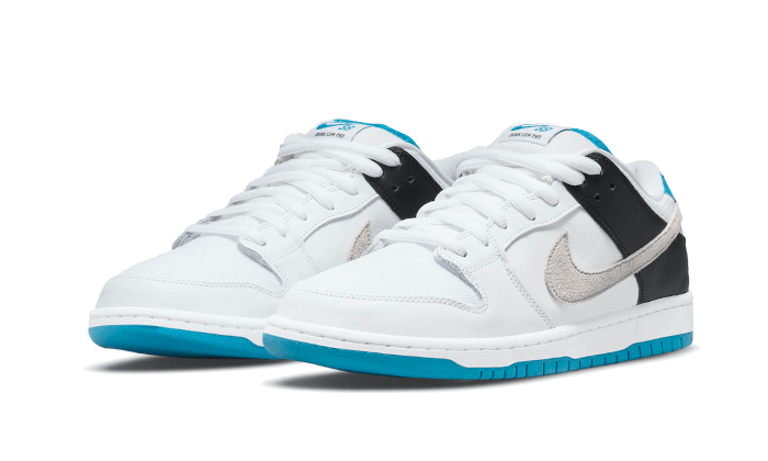 Nike SB Dunk Low Laser Blue, White/Black/Laser Blue (BQ6817-101)