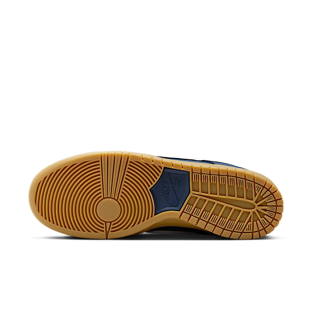 Nike SB Dunk Low Navy Gum, Navy/White-Gum Light Brown (FJ1674-400)