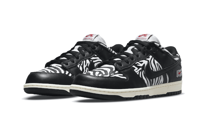 Nike SB Dunk Low OG QS Quartersnacks Zebra, Black/White-Black (DM3510-001)