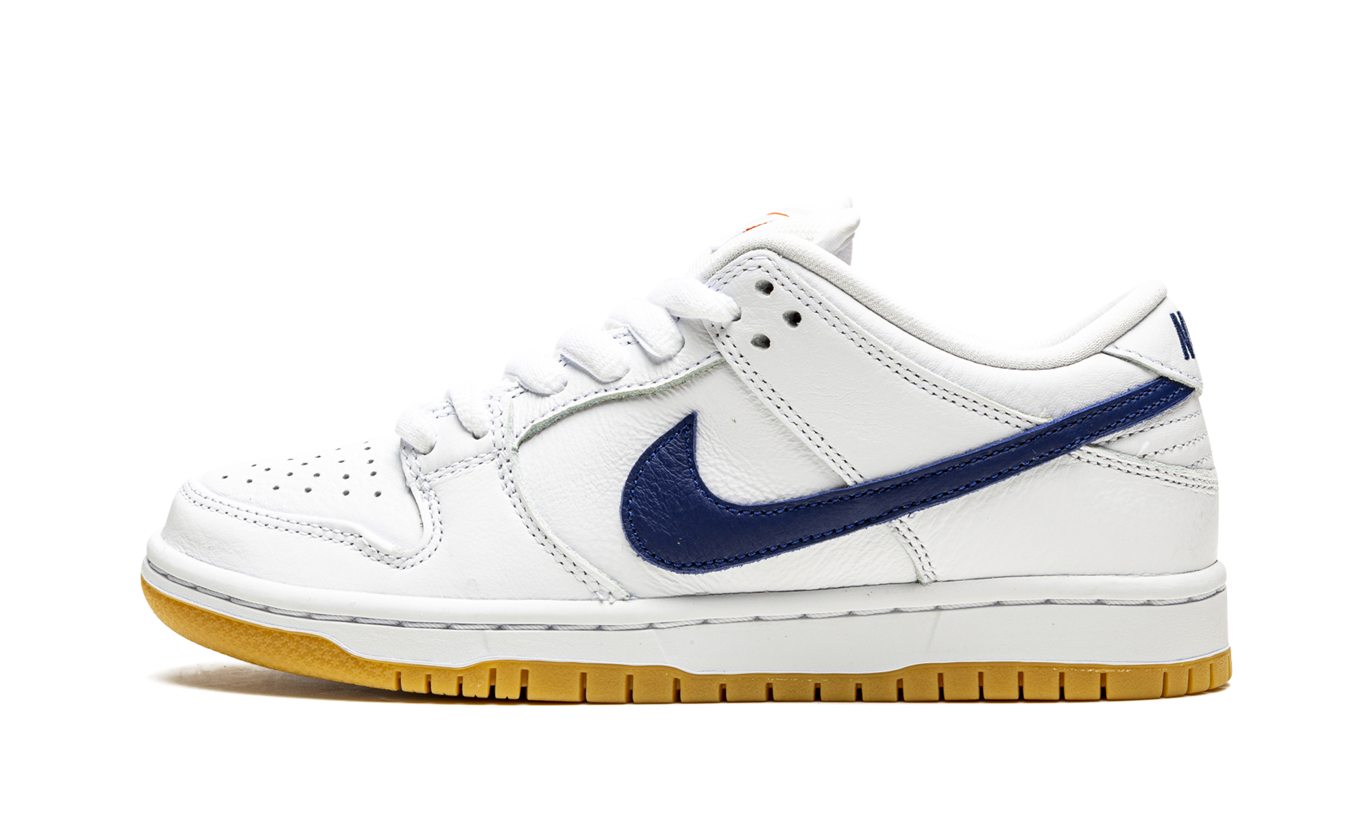 Nike SB Dunk Low Orange Label White Navy