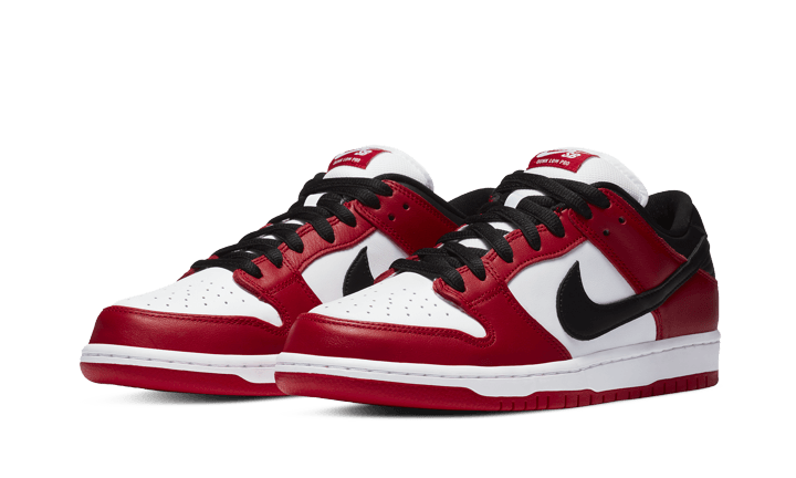 Nike SB Dunk Low Pro J-Pack Chicago, Varsity Red/Black-White (BQ6817-600)