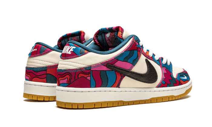 Nike SB Dunk Low Pro Parra Abstract Art (2021), Fire Pink/Gym Red-Mocha-White-Royal Blue-Black (DH7695-600)