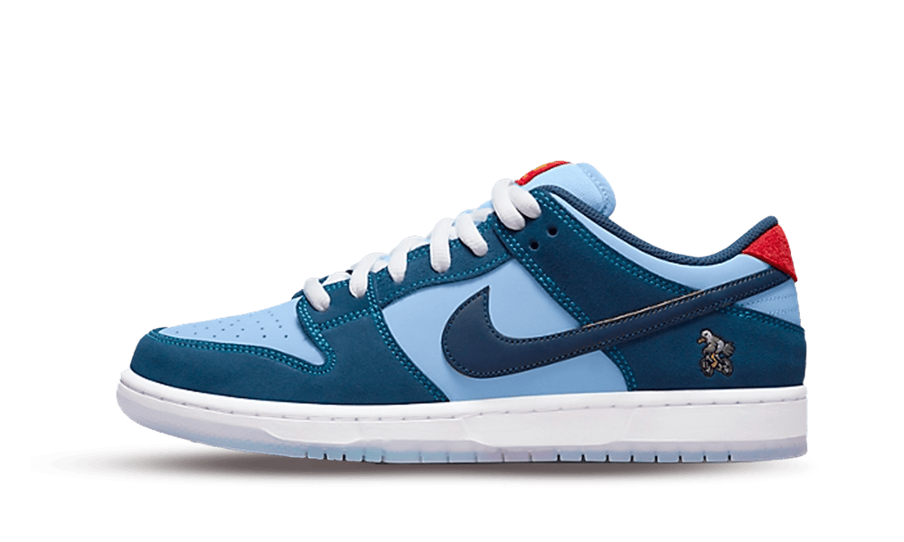 Nike SB Dunk Low Pro Why So Sad?, Coastal Blue/Coastal Blue-Light Current Blue (DX5549-400)