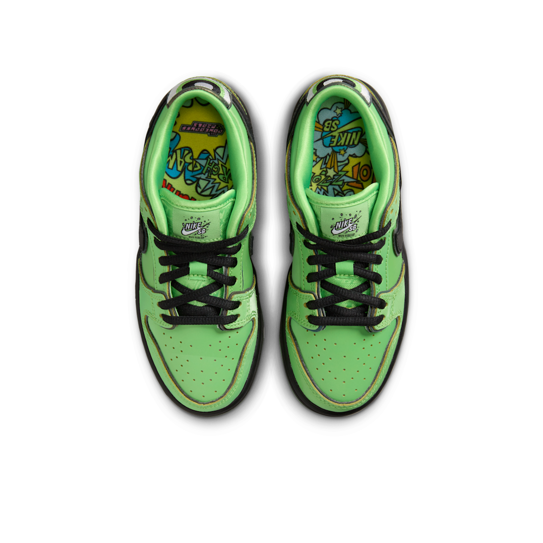 Nike SB Dunk Low The Powerpuff Girls Buttercup (PS) - Sneak