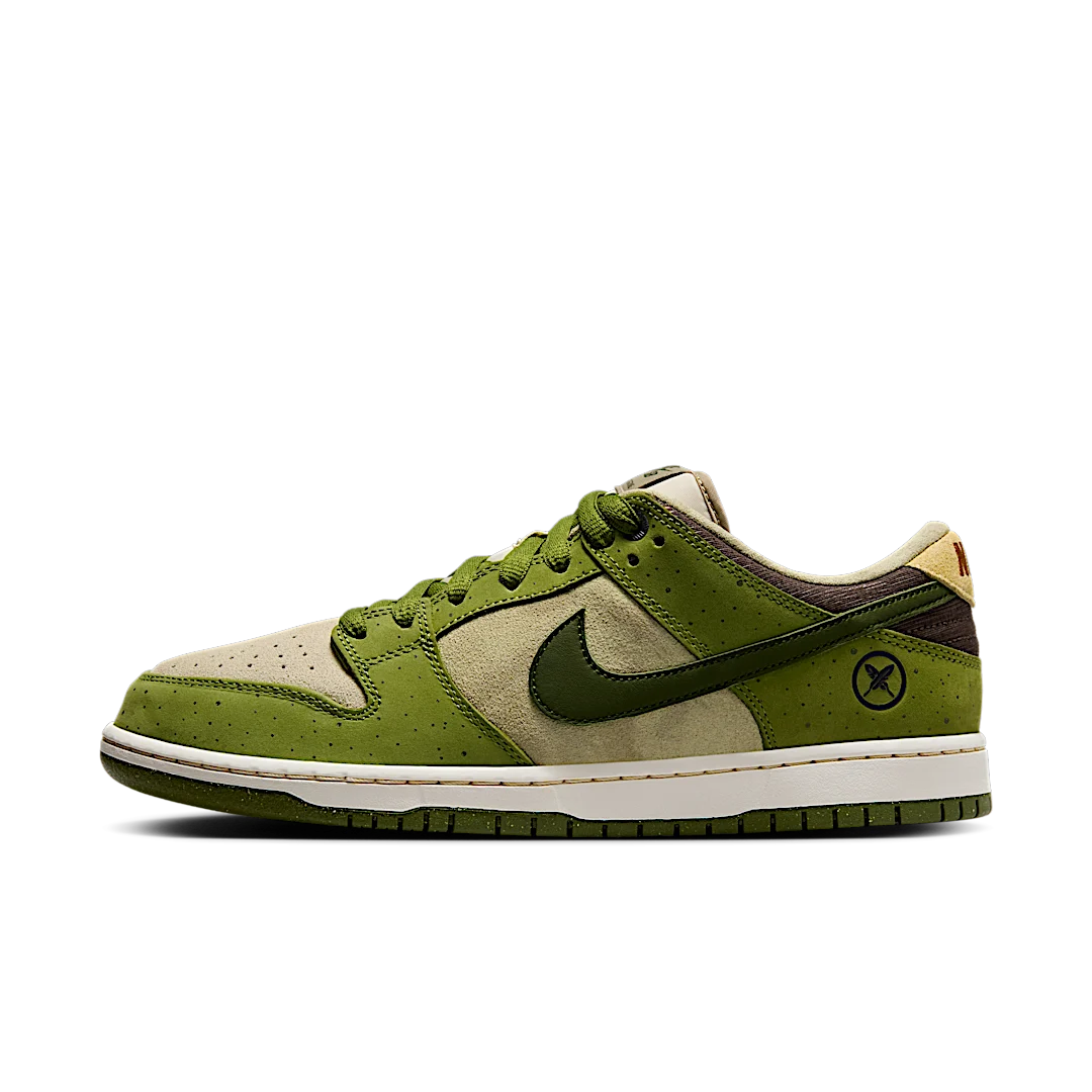 Nike SB Dunk Low Yuto Horigome Asparagus, Asparagus/Legion Green/Light Khaki/Dark Loden/Sesame/Burnt Sienna (HF8022-300)