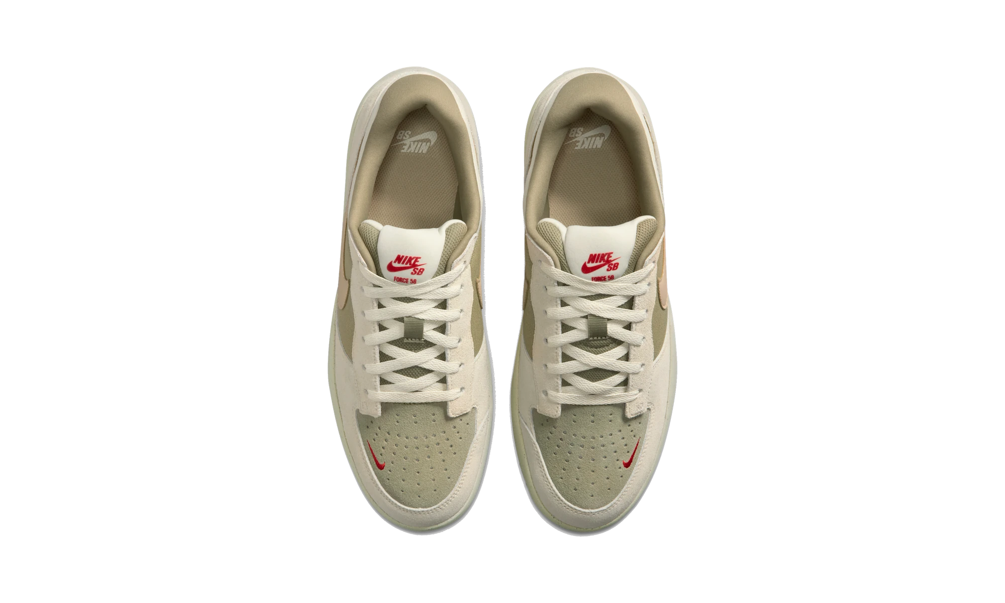 Nike SB Force 58 Coconut Milk Neutral Olive