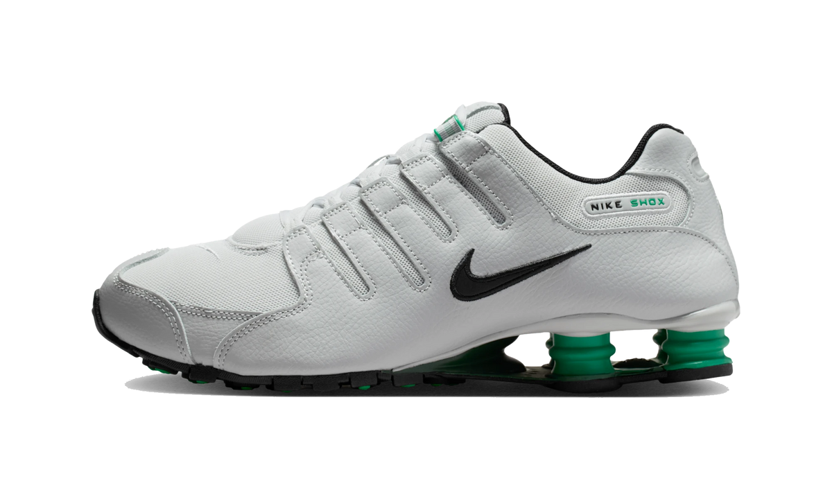 Nike Shox NZ Grey Fog Stadium Green Black