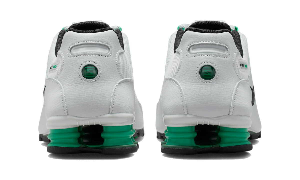 Nike Shox NZ Grey Fog Stadium Green Black