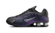 Nike Shox R4 Black Metallic Silver Purple Dynasty