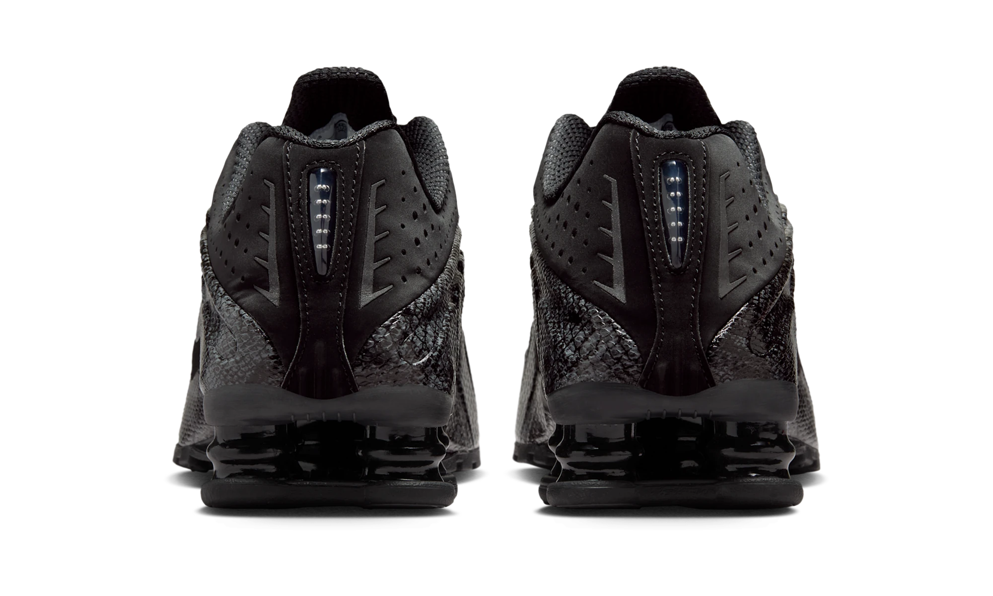 Nike Shox R4 Black Snakeskin