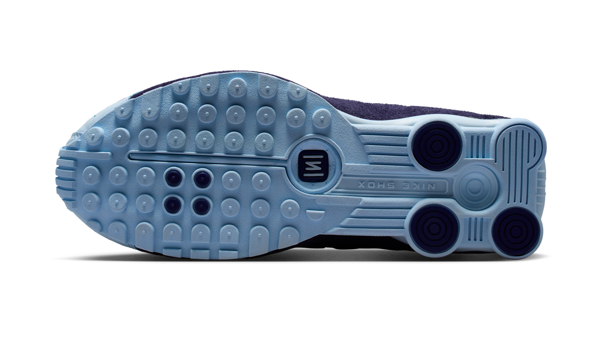 Nike Shox R4 Imperial Purple Celestine Blue