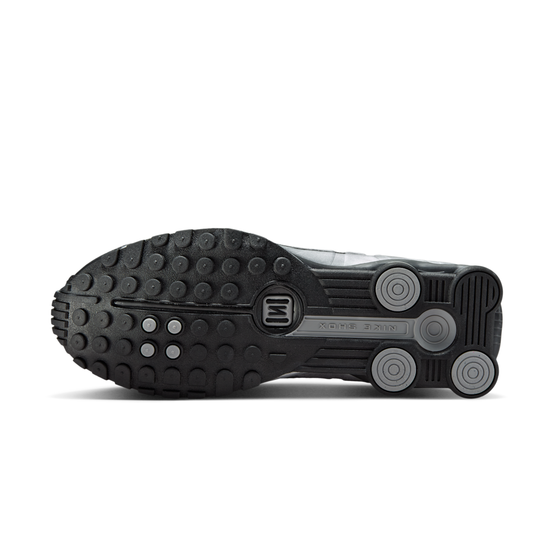 Nike Shox R4 Metallic Silver Black, Metallic Silver/Black/Metallic Silver/Metallic Silver (HQ1988-007)