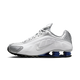 Nike Shox R4 Metallic Silver Deep Royal Blue