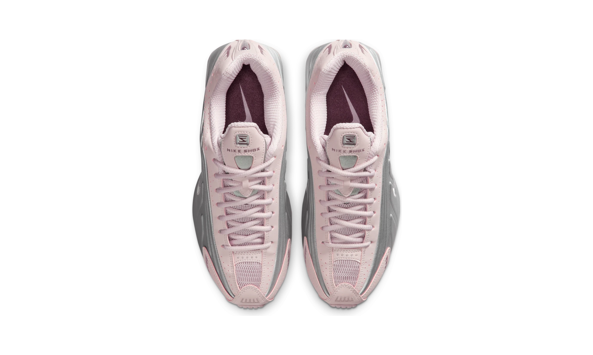 Nike Shox R4 Particle Rose Tattoo Silver