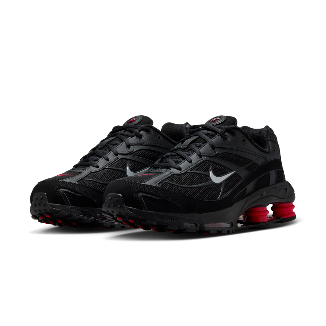 Nike Shox Ride 2 Black University Red, Black/Metallic Medium Ash/University Red/Medium Ash (II7635-001)