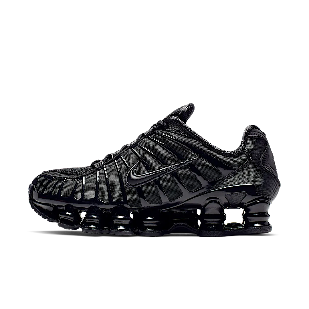 Nike Shox TL Black Max Orange, Black/Black-Metallic Hematite-Max Orange (AR3566-002)