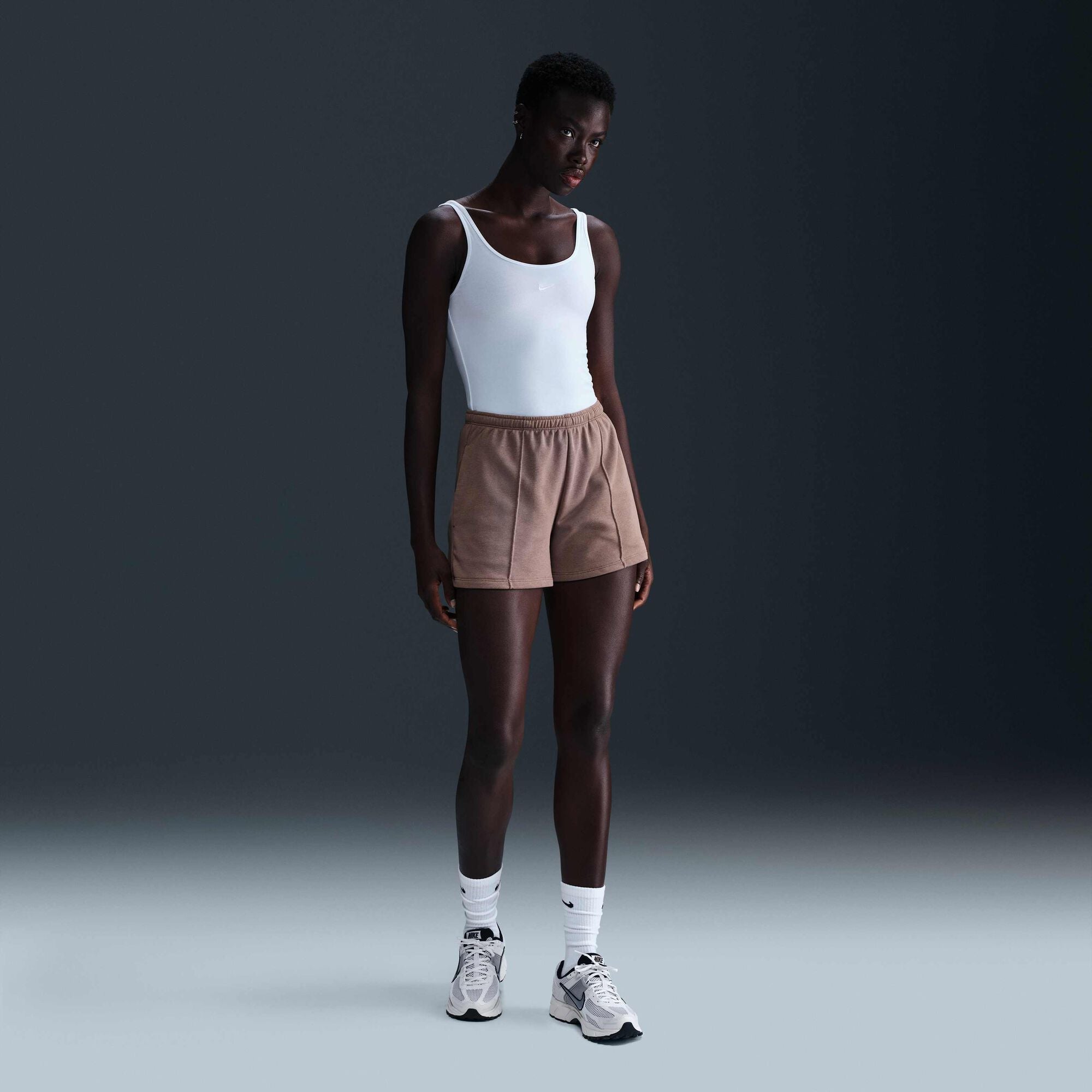 Nike Sportswear Chill Knit Tank Top White