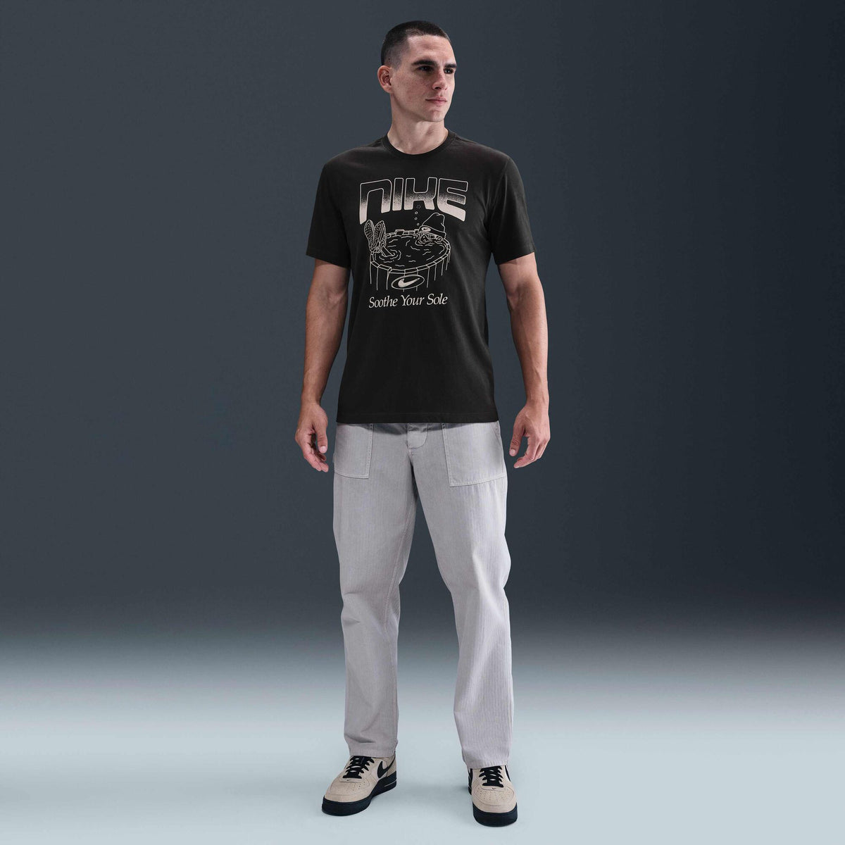 Nike Sportswear T-Shirt Off-Noir