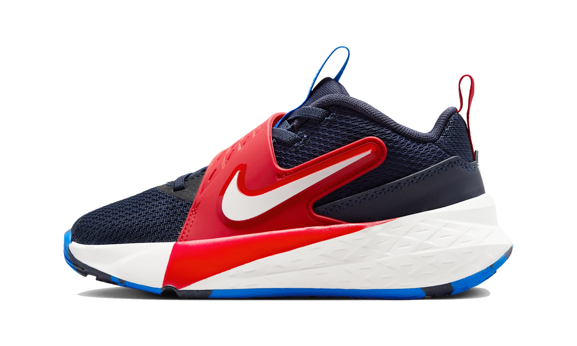 Nike Team Hustle D 12 Team Navy University Red Sail (PS)