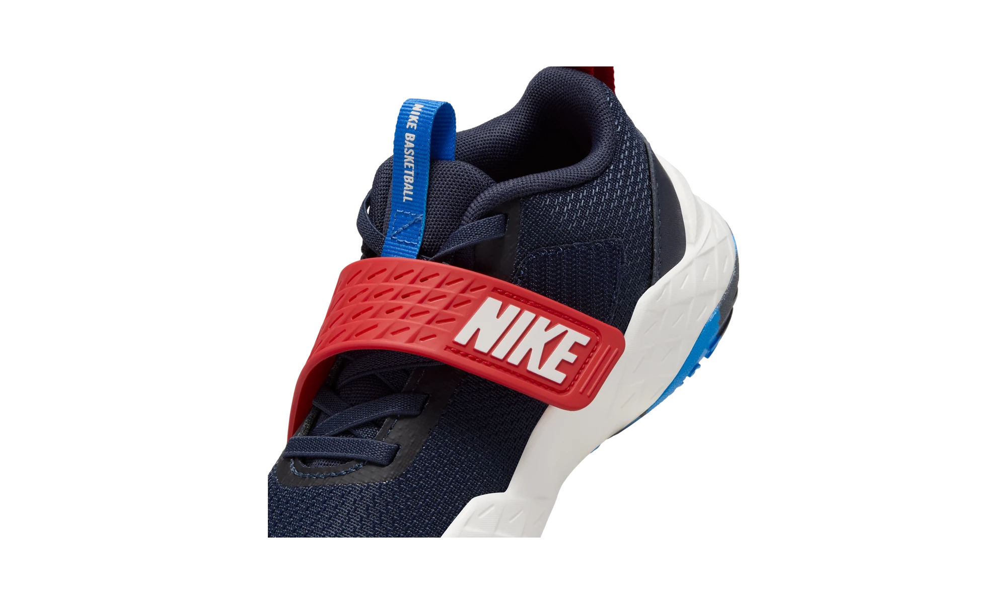 Nike Team Hustle D 12 Team Navy University Red Sail (PS)