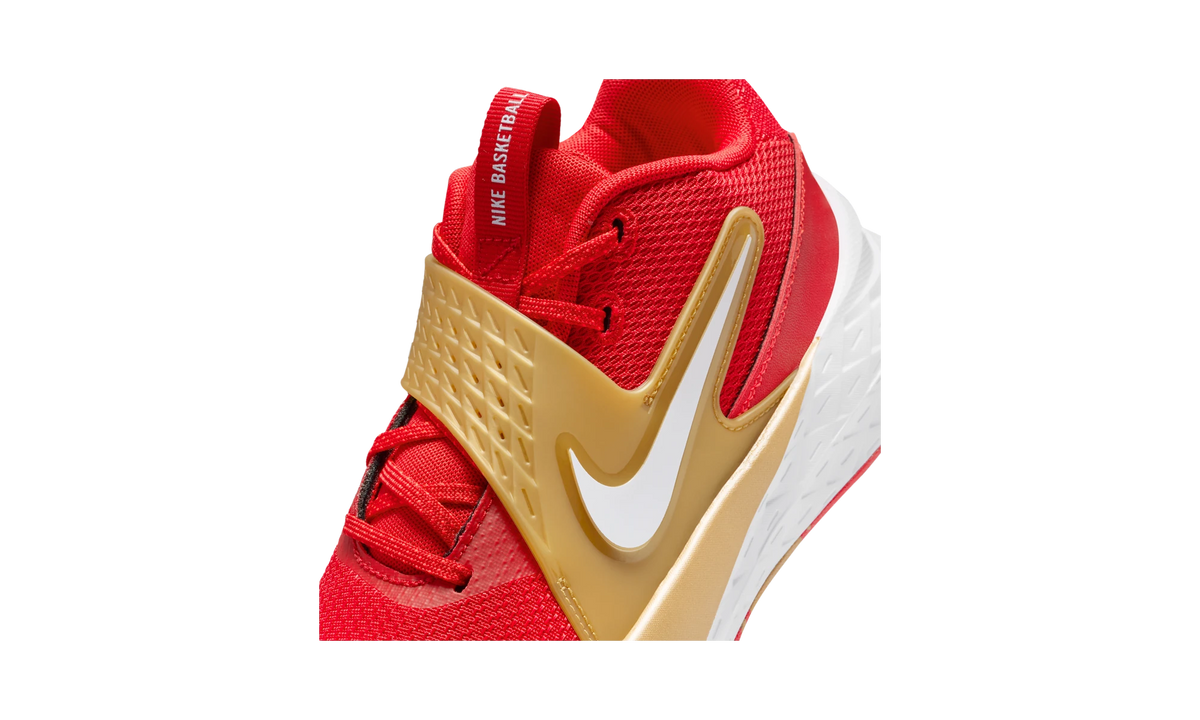 Nike Team Hustle D 12 University Red Gold White