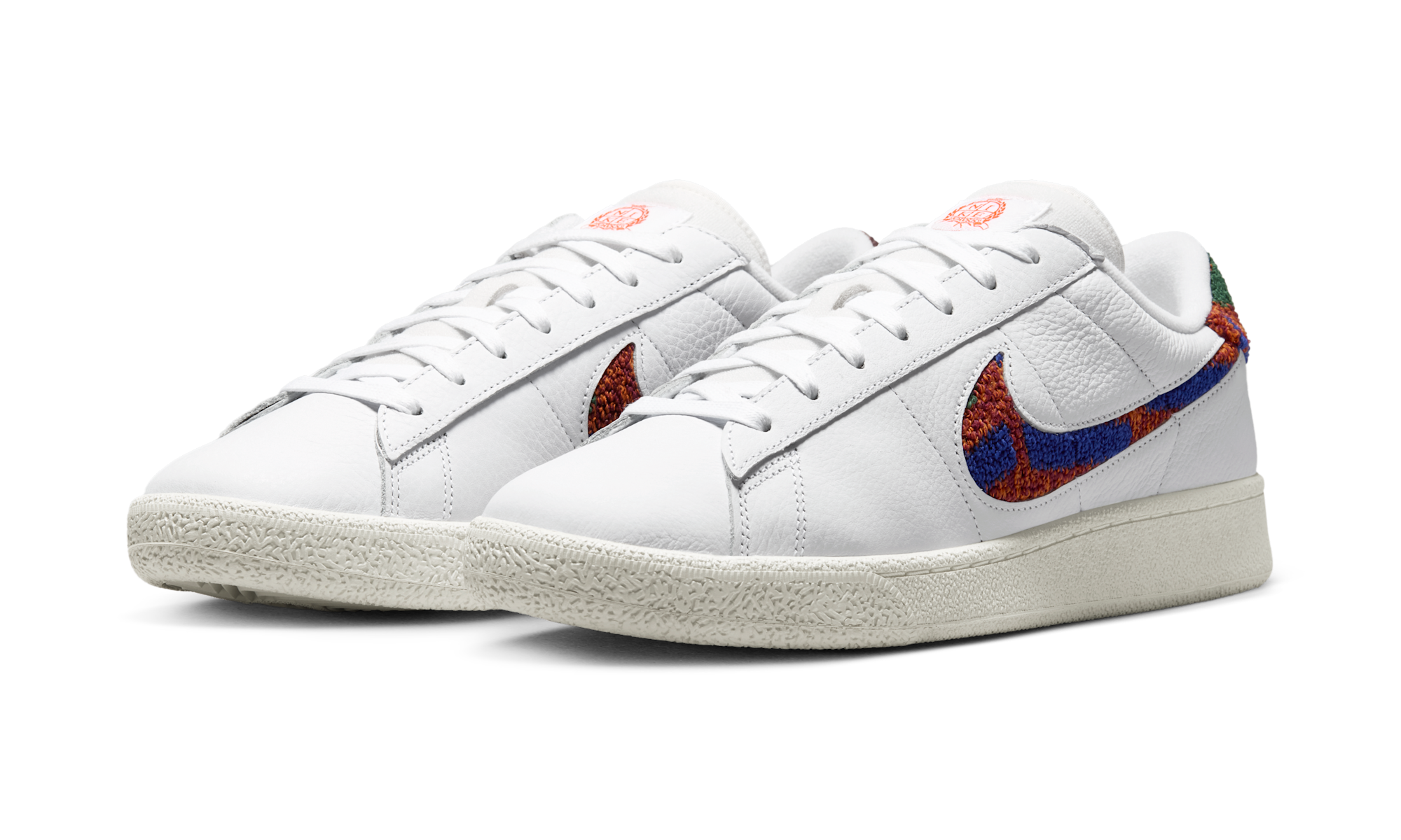 Nike Tennis Classic Premium White Sail Safety Orange