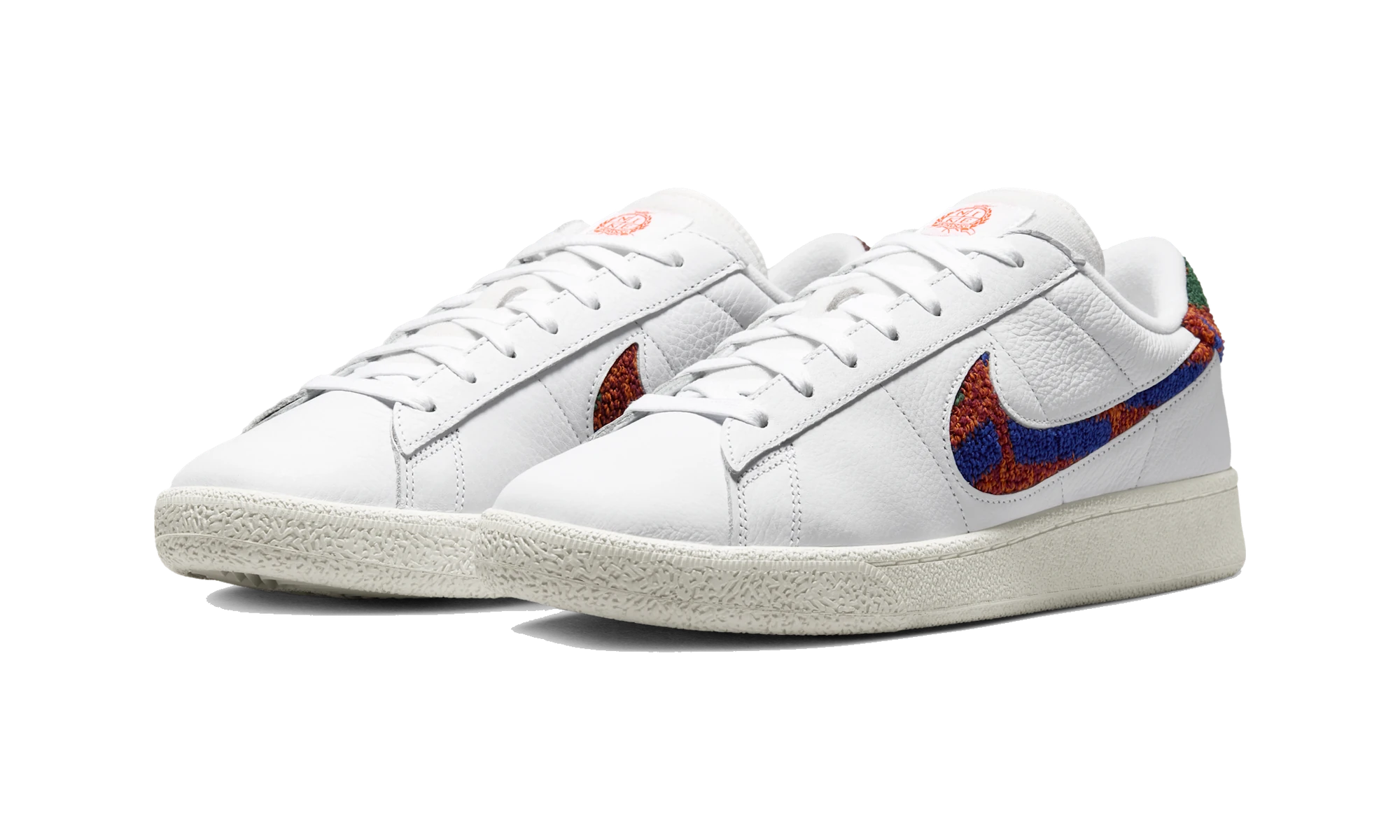 Nike Tennis Classic Premium White Sail Safety Orange
