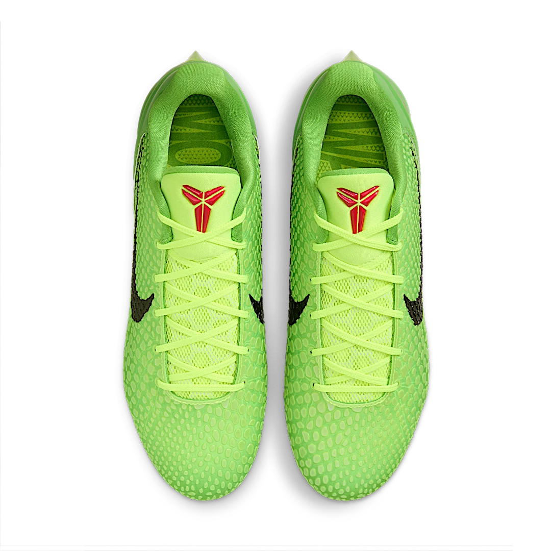 Nike Vapor Edge Kobe 6 SE Grinch, Green Apple/Black/Volt/Bright Crimson (FQ7645-300)