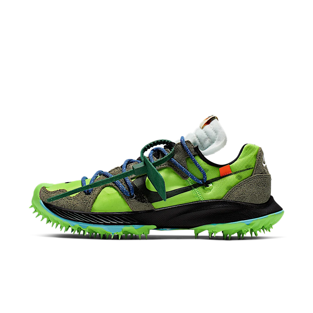 Nike Zoom Terra Kiger 5 OFF-WHITE Electric Green, Electric Green/Metallic Silver-Sail (CD8179-300)