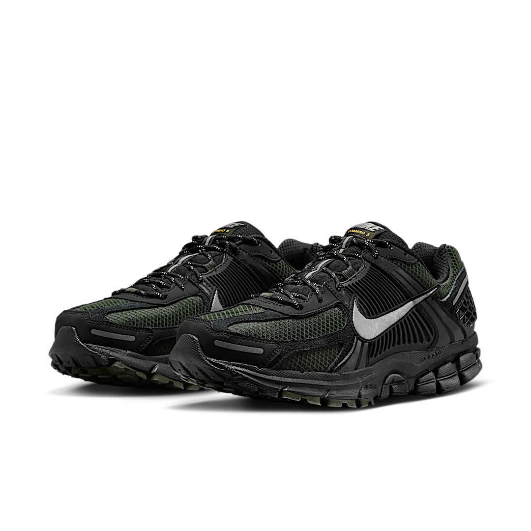 Nike Zoom Vomero 5 Black Sequoia, Black/Metallic Pewter-Sequoia-Flat Pewter-University Gold (HV2527-001)