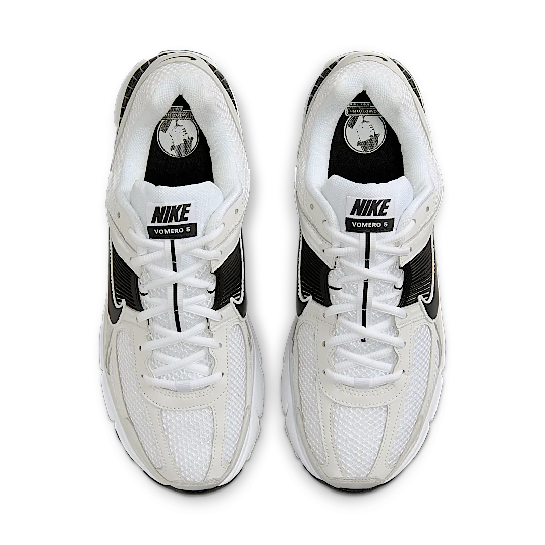 Nike Zoom Vomero 5 White Black, White/Platinum Tint/Metallic Platinum/Black (FB9149-101)