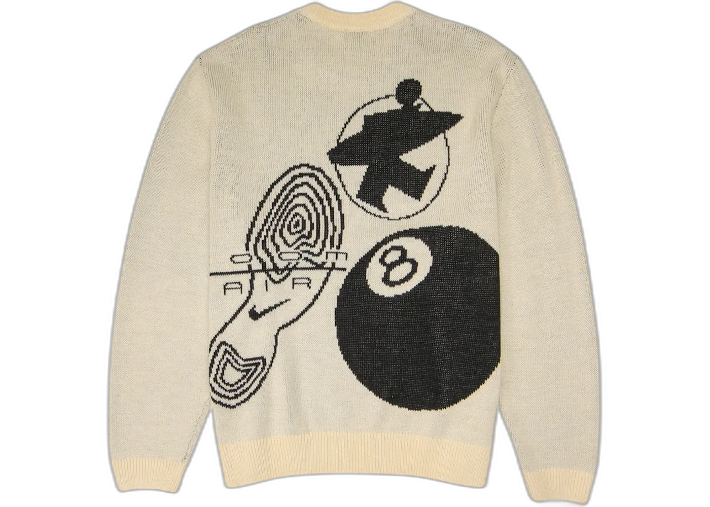 Nike x Stussy Knit Sweater Natural, Natural (nike-x-stussy-knit-sweater-natural)