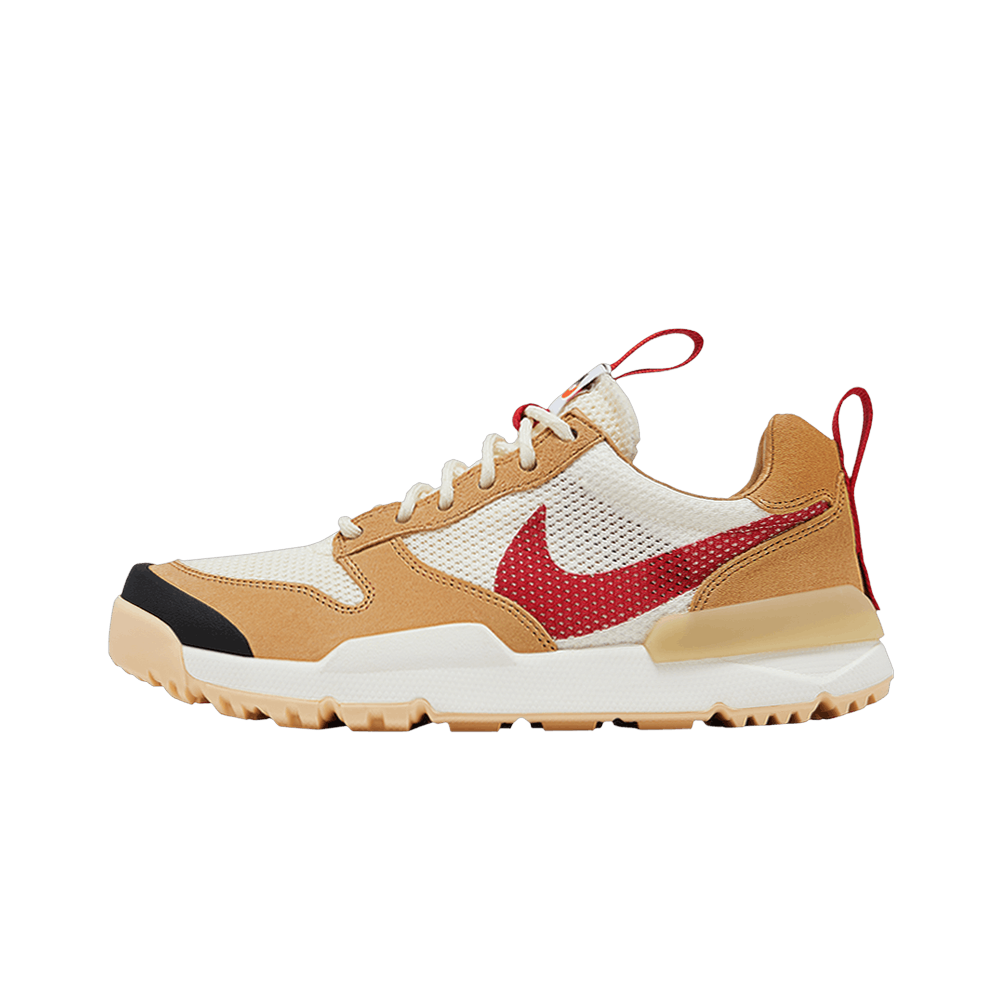 NikeCraft Mars Yard Shoe 3.0 Tom Sachs Space Camp, Natural/Sport Red/Maple/Sail (IF2885-100)