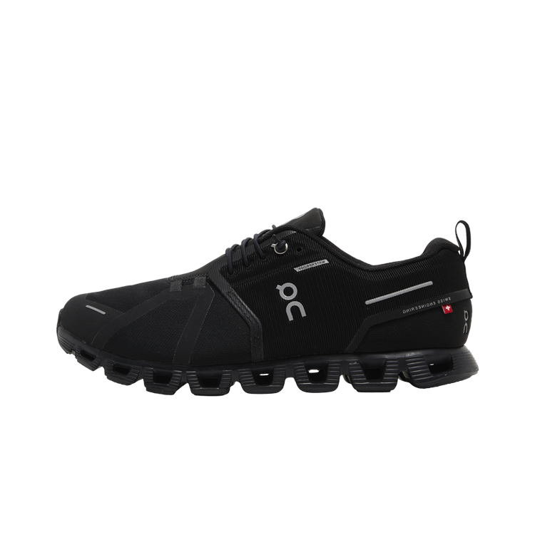 On Running Cloud 5 Waterproof All Black