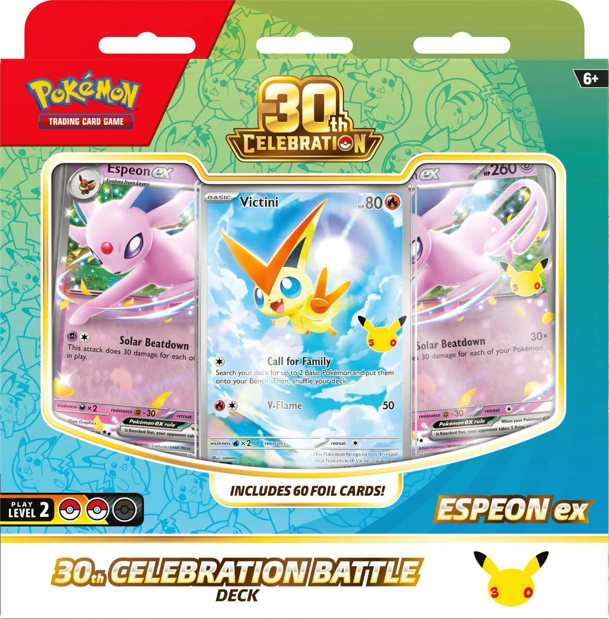 Pokémon TCG 30th Celebration: Espeon ex Battle Deck