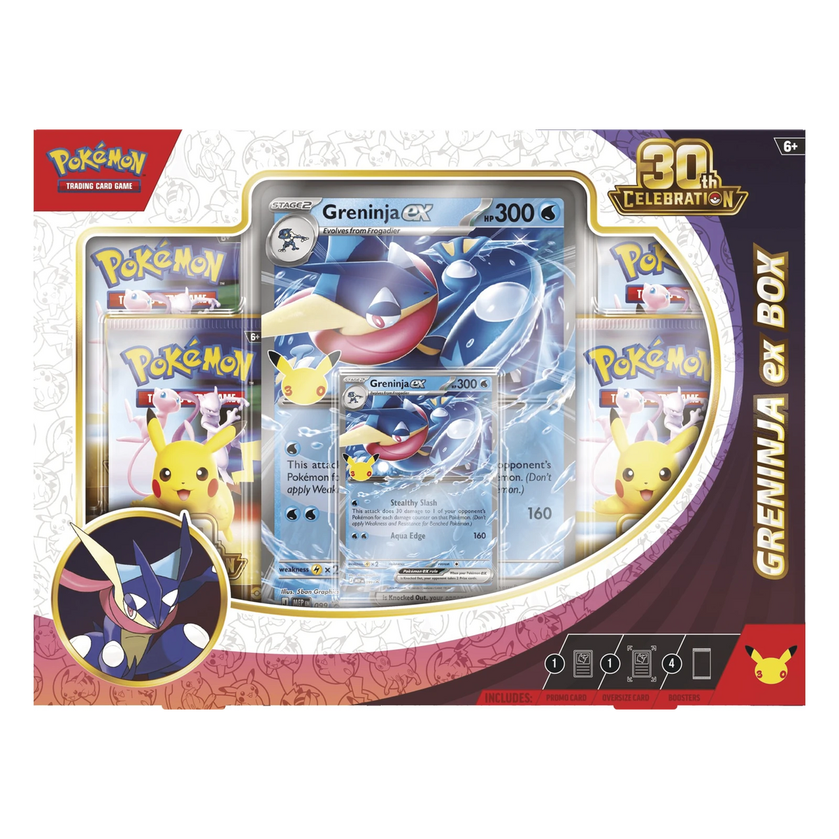 Pokémon TCG 30th Celebration: Greninja ex Box
