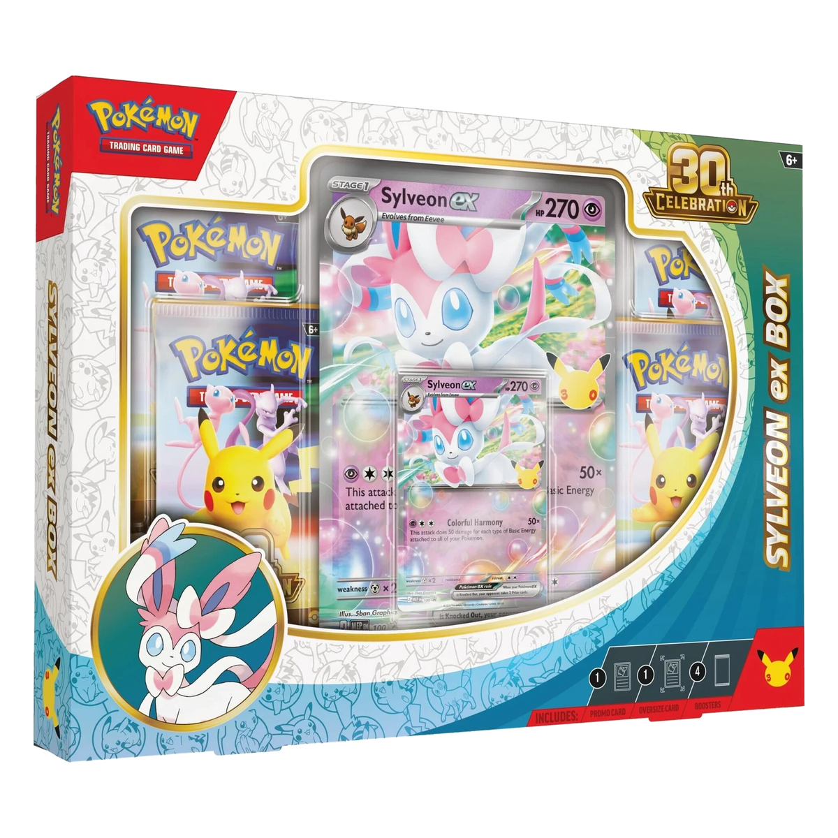 Pokémon TCG 30th Celebration: Sylveon ex Box