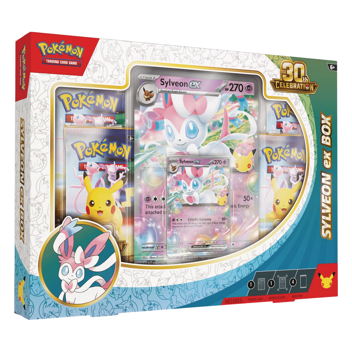 Pokémon TCG 30th Celebration: Sylveon ex Box