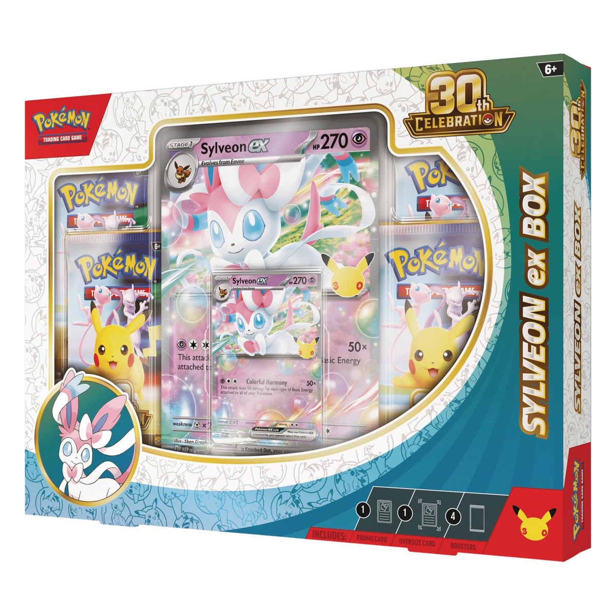 Pokémon TCG 30th Celebration: Sylveon ex Box
