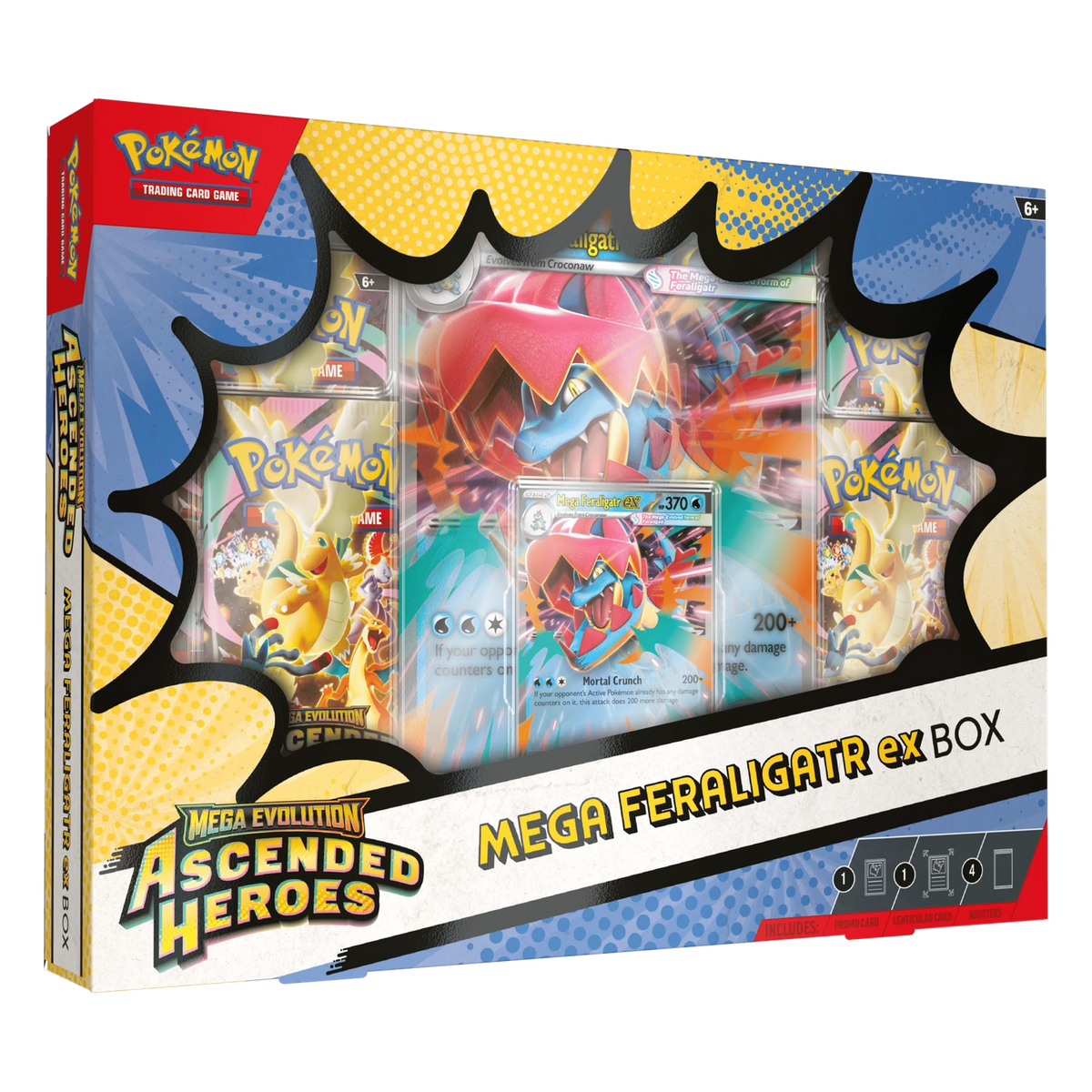 Pokémon TCG Ascended Heroes: Mega Feraligatr ex Box