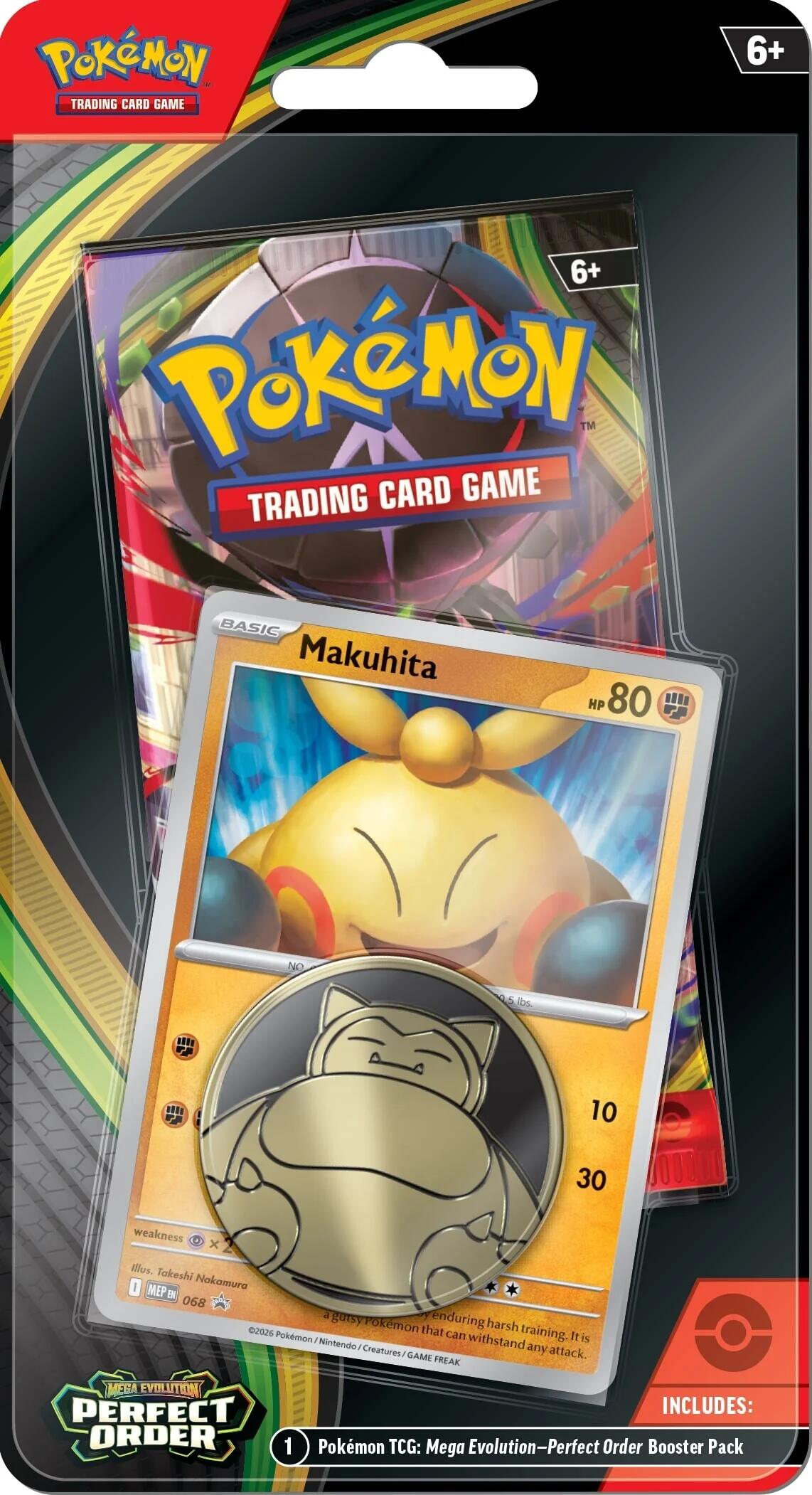 Pokémon TCG Perfect Order: Makuhita 1-Pack Blister
