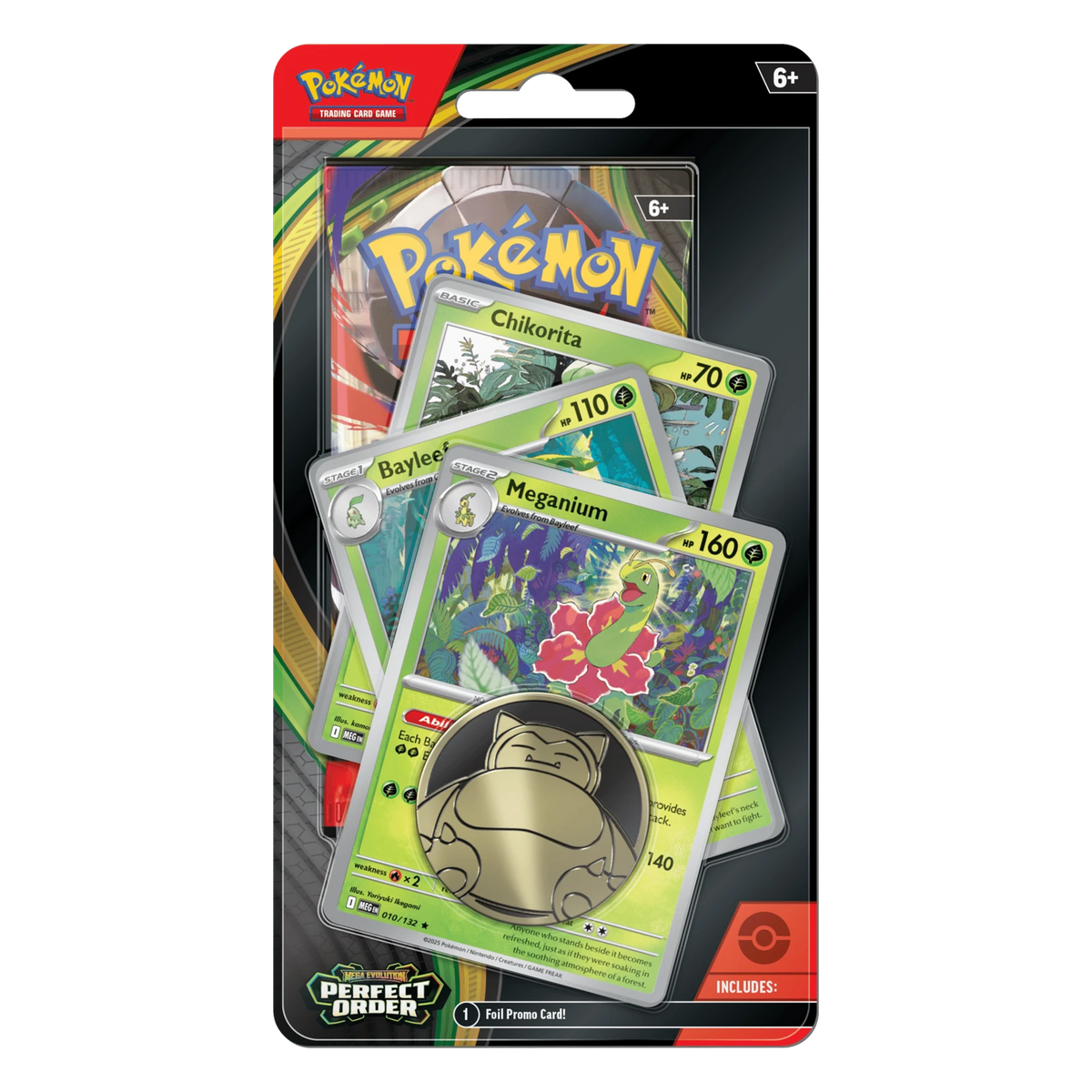 Pokémon TCG Perfect Order: Meganium Premium Checklane Blister
