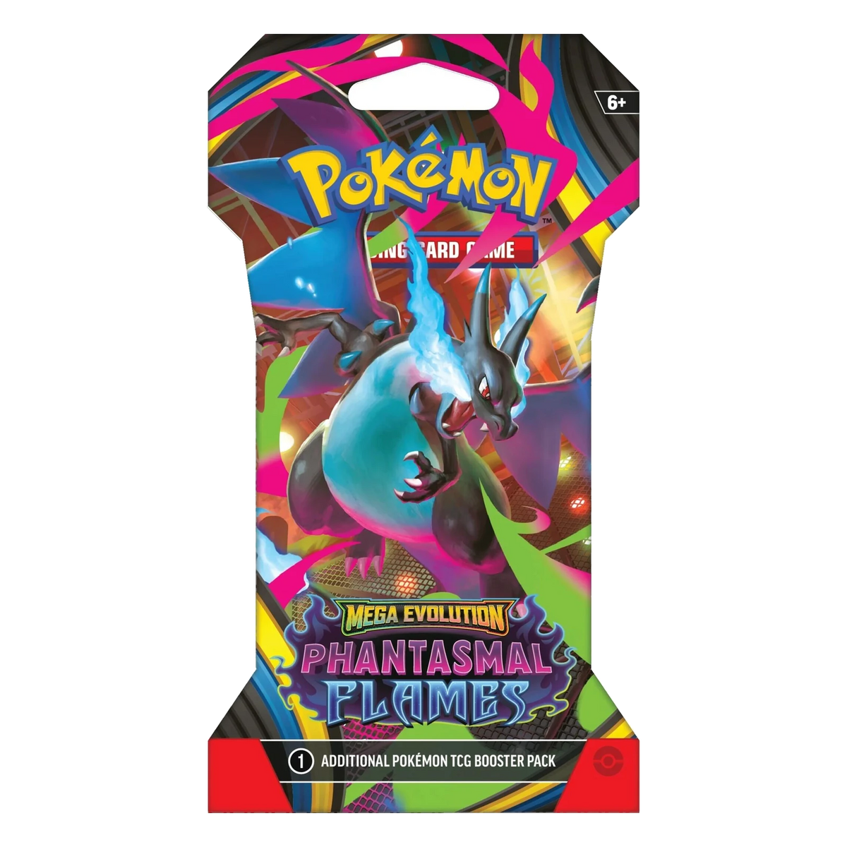 Pokémon TCG Phantasmal Flames Sleeved Booster