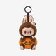 Pop Mart Labubu The Monsters Happy Halloween Party Series-Sitting Pumpkin Vinyl Plush Pendant