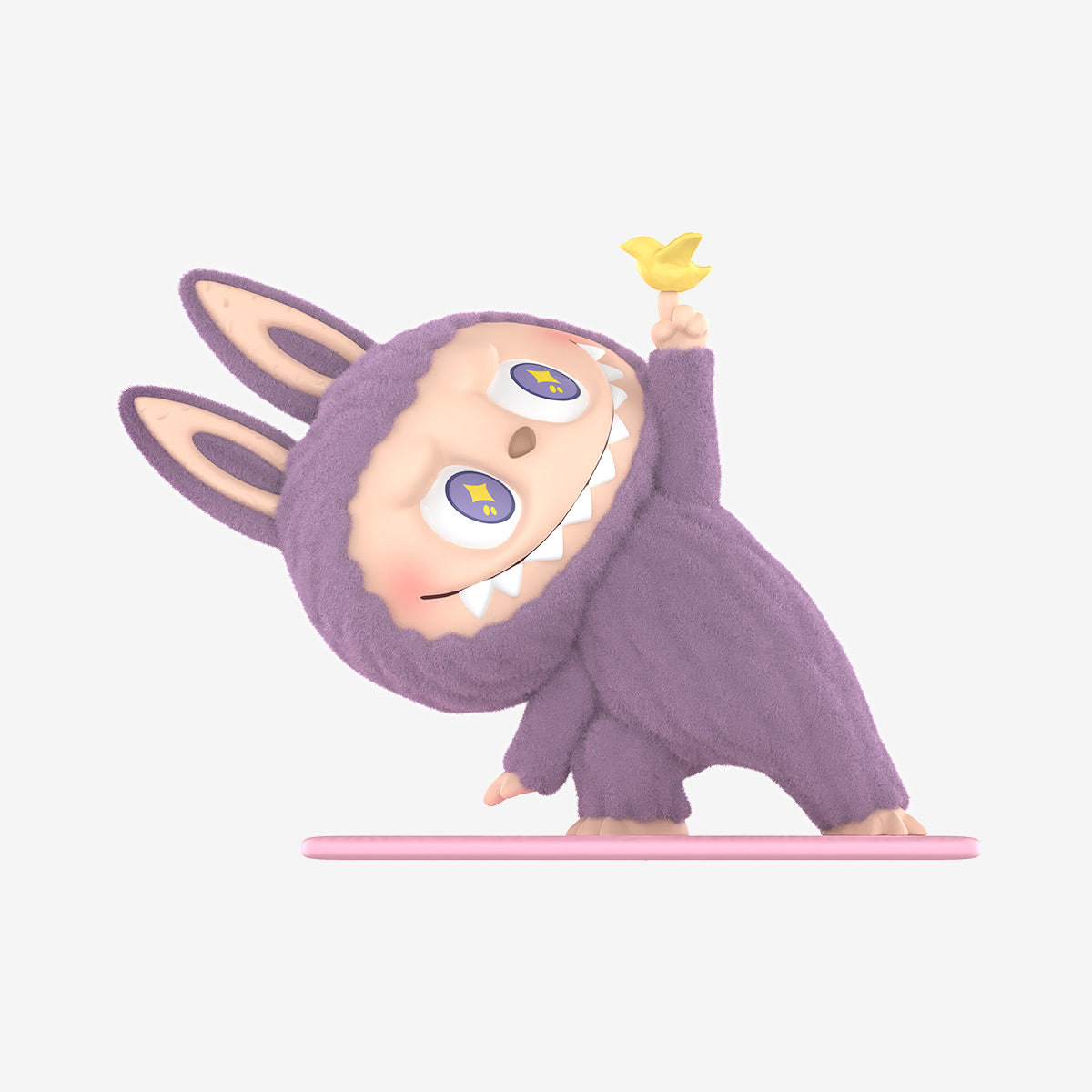 Pop Mart Labubu The Monsters Lazy Yoga Series Figures