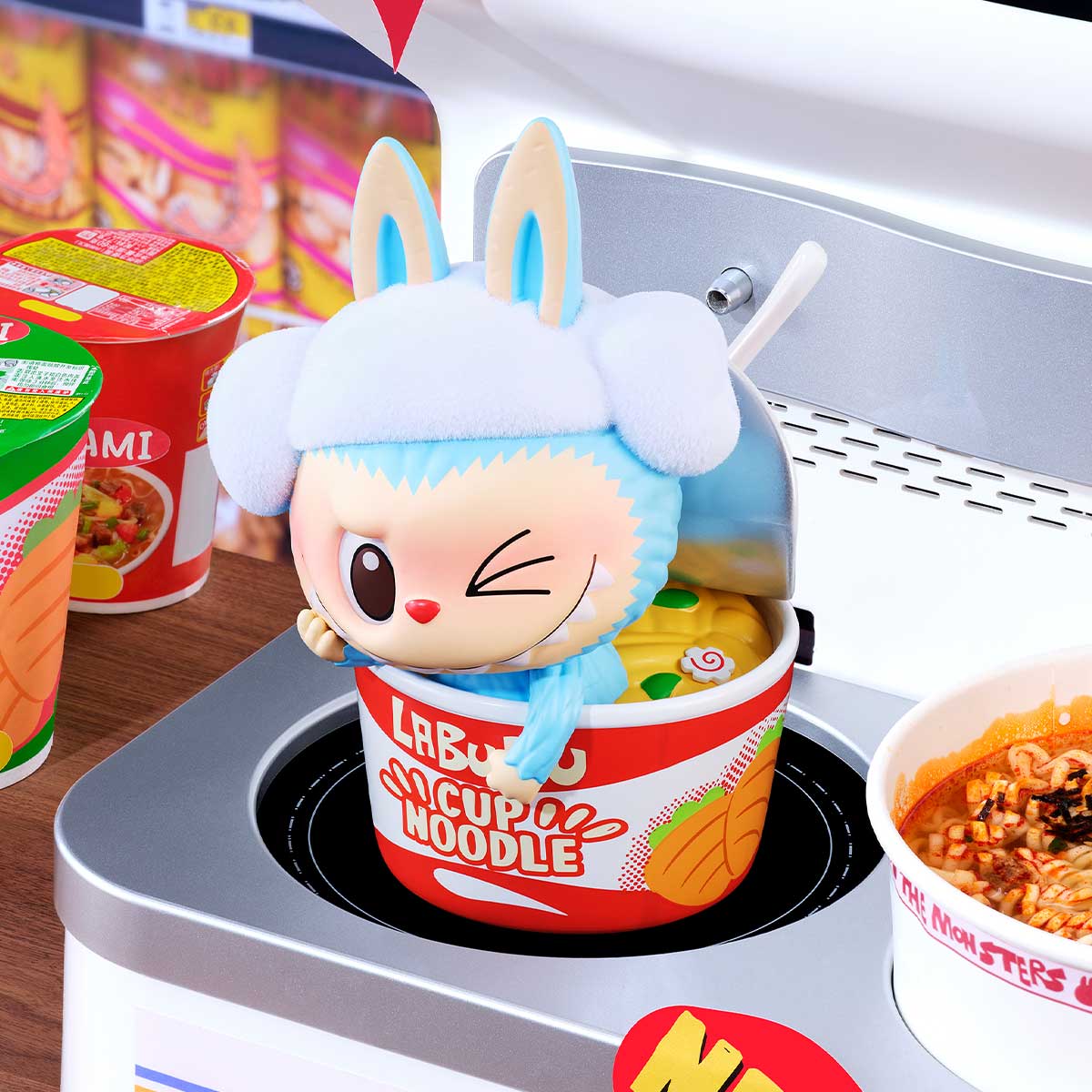 Pop Mart Labubu The Monsters Wacky Mart Series Figure Blind Box