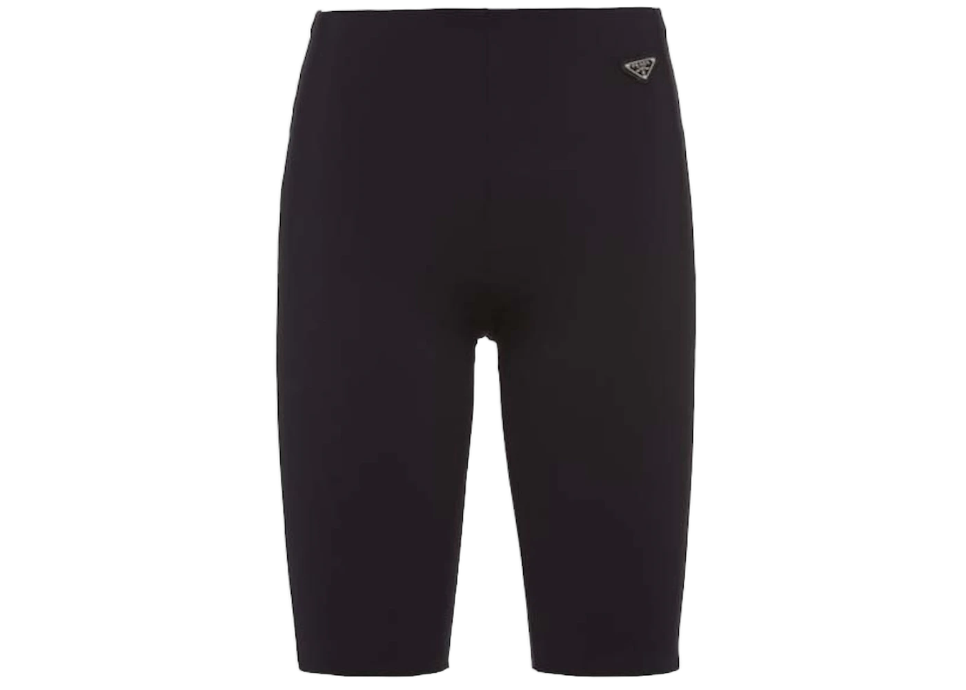 Prada Stretch Jersey Biker Shorts Black