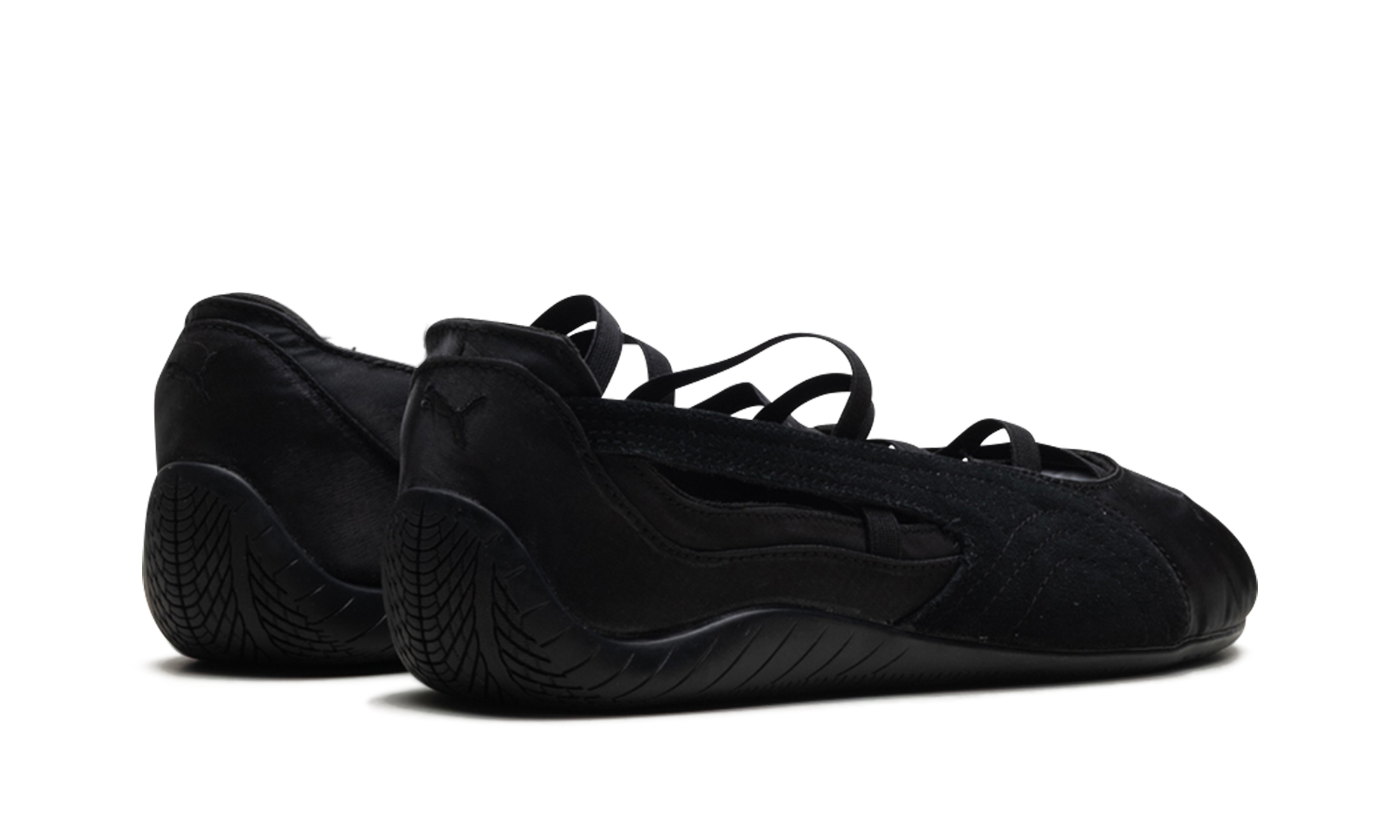 Puma Speedcat Ballet Black Cool Dark Gray Satin