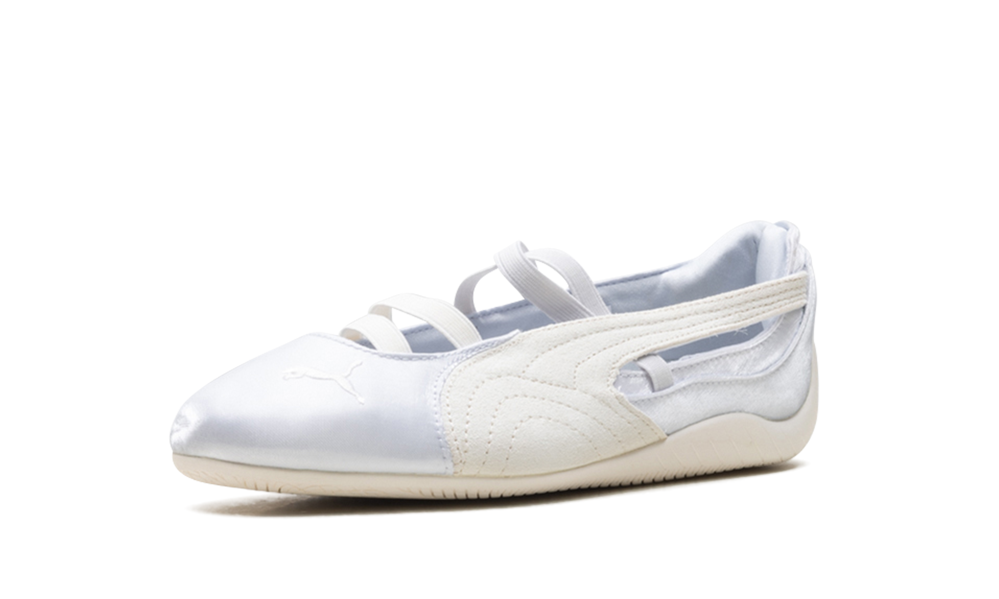 Puma Speedcat Ballet Silver Mist Warm White Satin