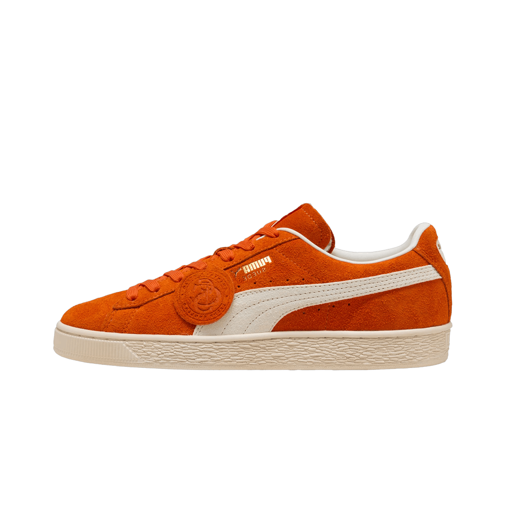 Puma Suede Charles F. Stead Orange Glo White
